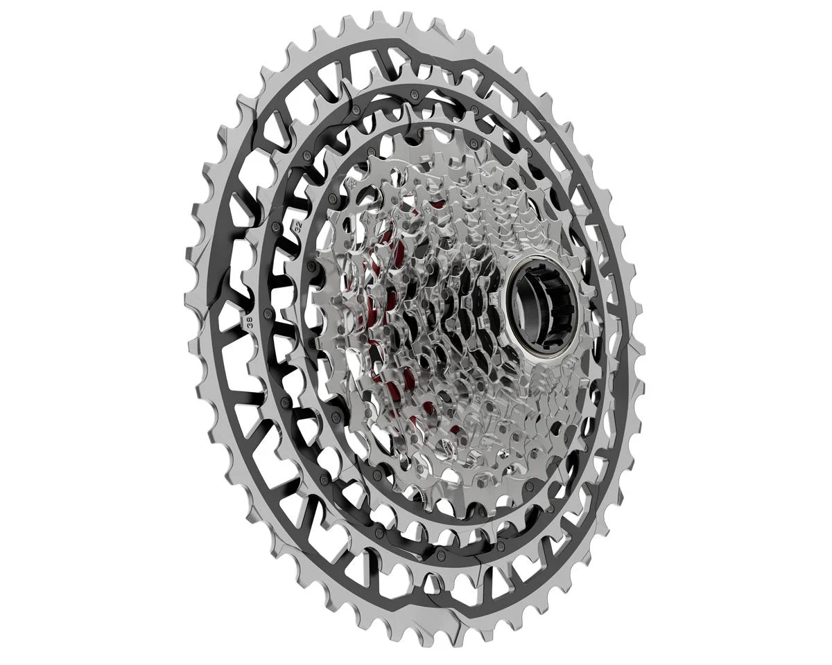 SRAM Force XPLR XG-1371 Cassette (Black/Silver) (13 Speed) (XDR) (10-46T) (E1)